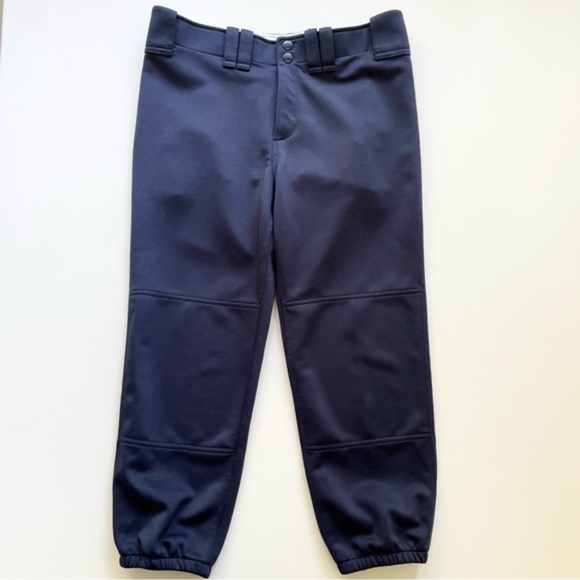 SOLD - Mizuno Softball MVP Pro Women’s Pants Navy Blue Medium - Picture 2 of 9